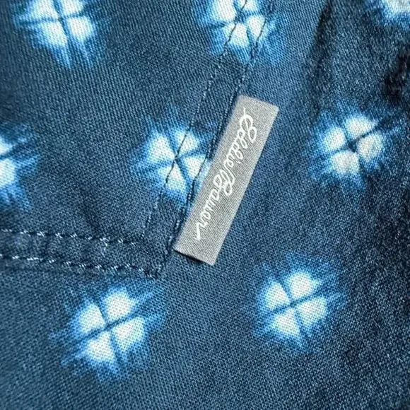 Eddie Bauer Men's Baja Short Sleeve Shirt - True Blue - Size Medium - Picture 3 of 7